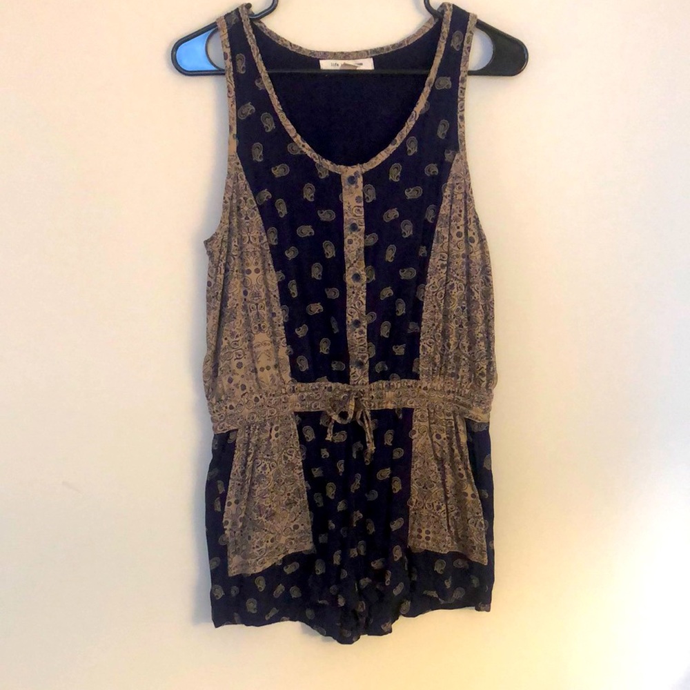 Life in Progress brand romper, size small